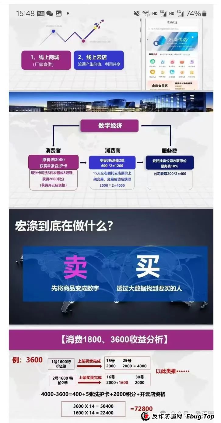 揭秘：宏涤洗衣资金盘骗局，假开洗衣店，实则是传销资金盘骗局！(4)