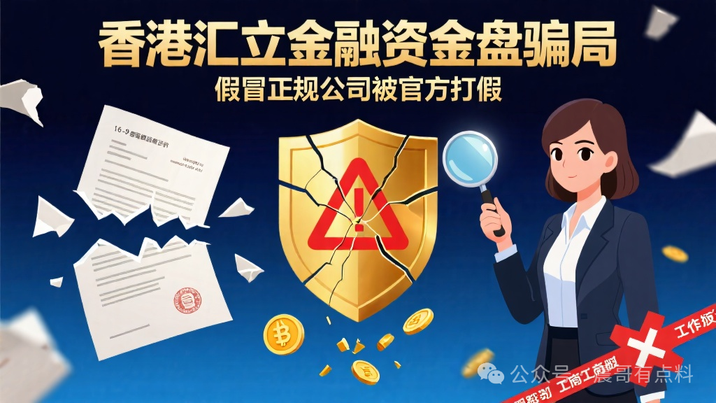 香港汇立金融资金盘骗局,假冒正规公司,被官方下场打假(1) 香港汇立金融资金盘骗局,假冒正规公司,被官方下场打假(1)