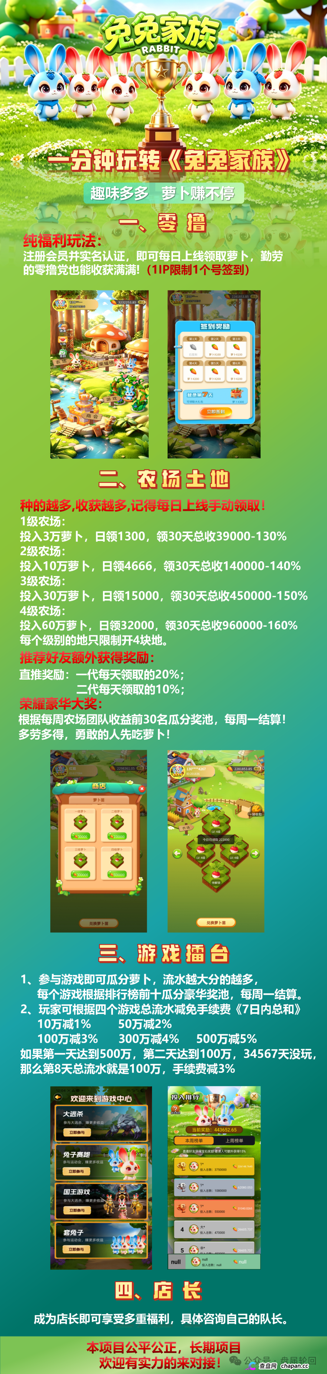 重磅曝光!“兔兔家族”APP竟是农场伪装的资金盘骗局!